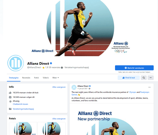 facebook allianz direct