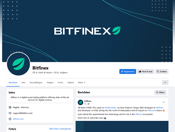 facebook bitfinex