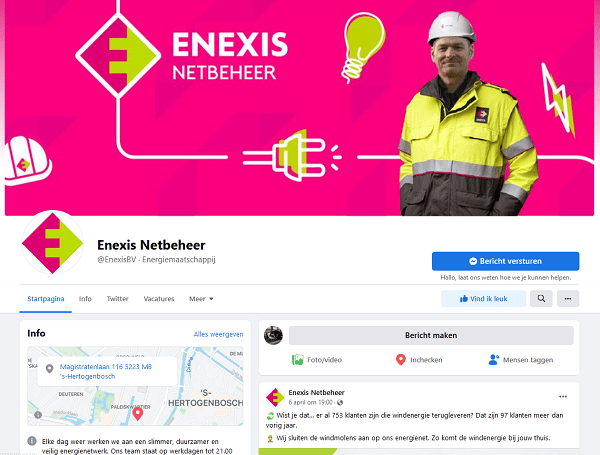 facebook enexis