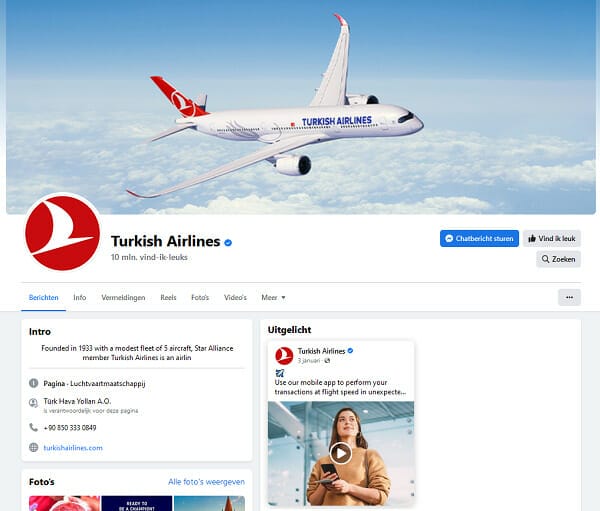 facebook turkish airlines