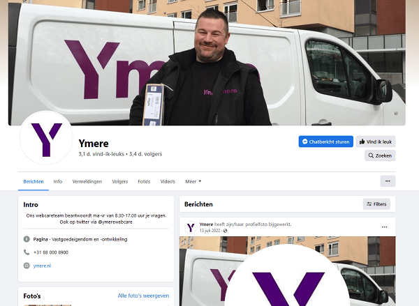 facebook ymere