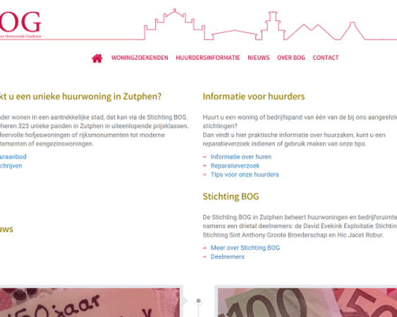Stichting BOG website