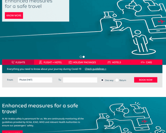 air arabia website