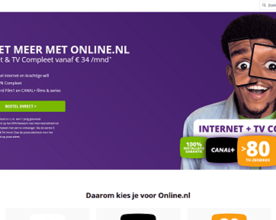 online.nl website