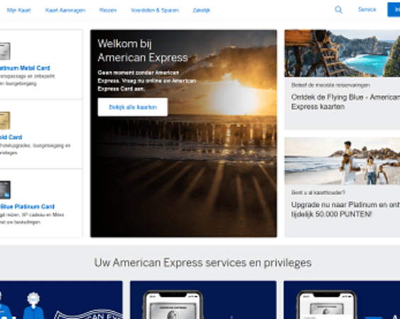 website American express