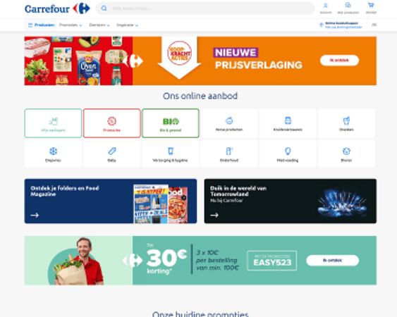 website Carrefour