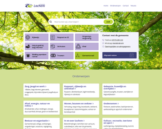 website Gemeente Lochem