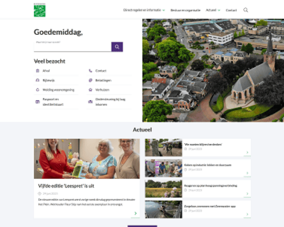 website Gemeente Ridderkerk