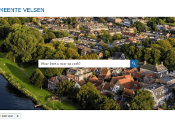 website Gemeente Velsen