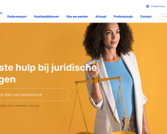 website Juridisch Loket