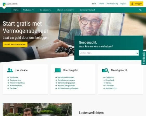 website abnamro.nl